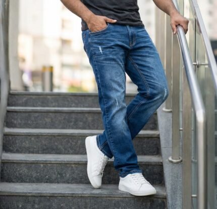 Men's Stylish Denim Pant – Blue Indigo